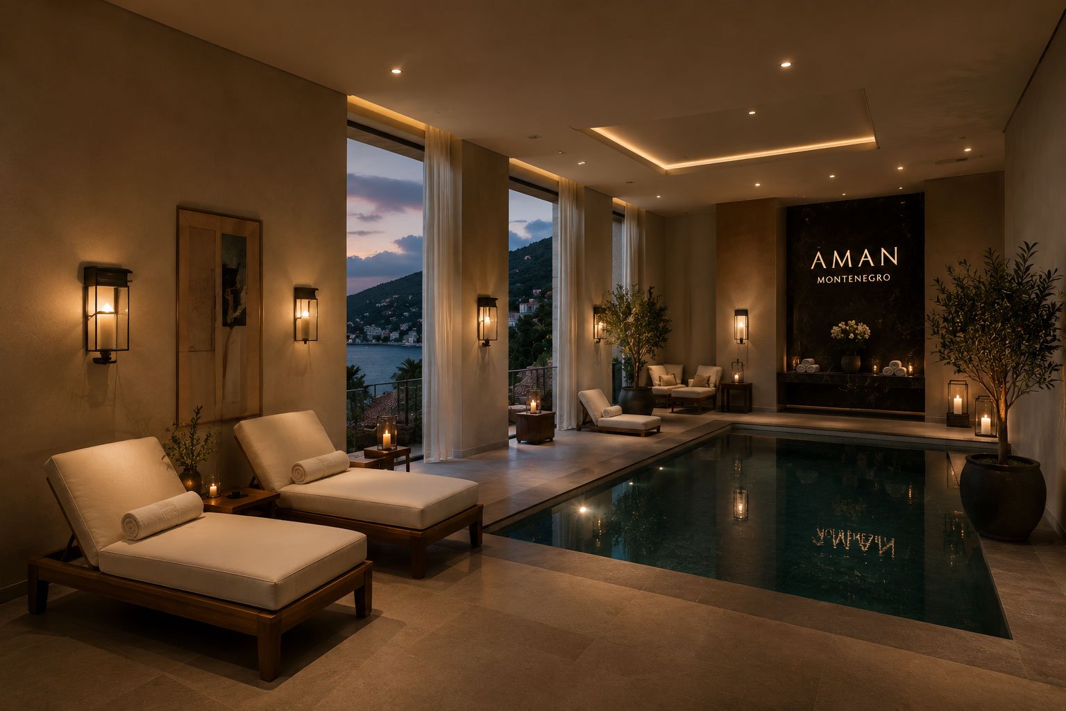 Immersive spa and wellness experience at Aman Montenegro