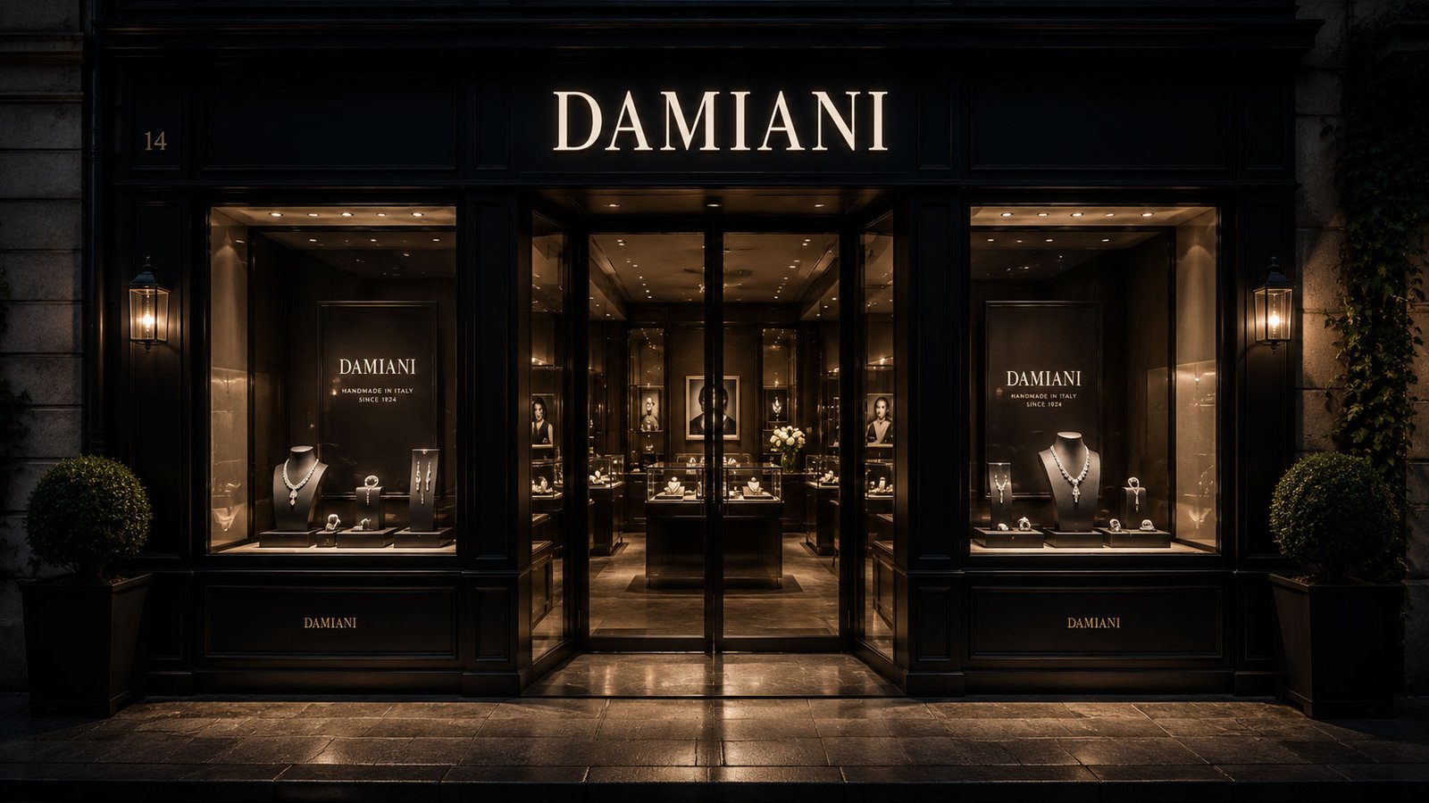 Elegant Damiani private client environment in London