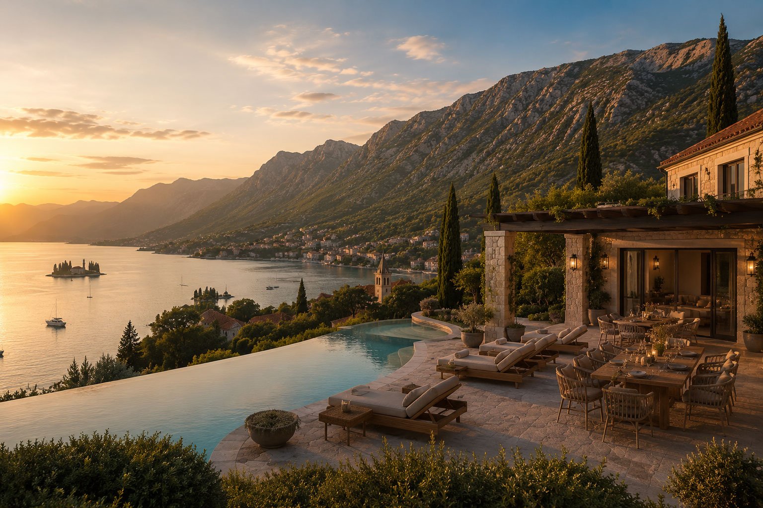 Luxury hospitality experience in Montenegro